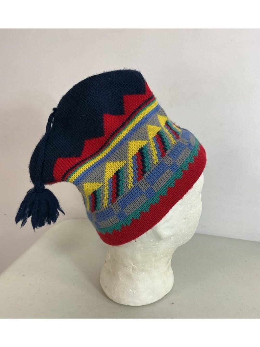 Meister Vintage Wool Ski Hat Beanie Mens One Size